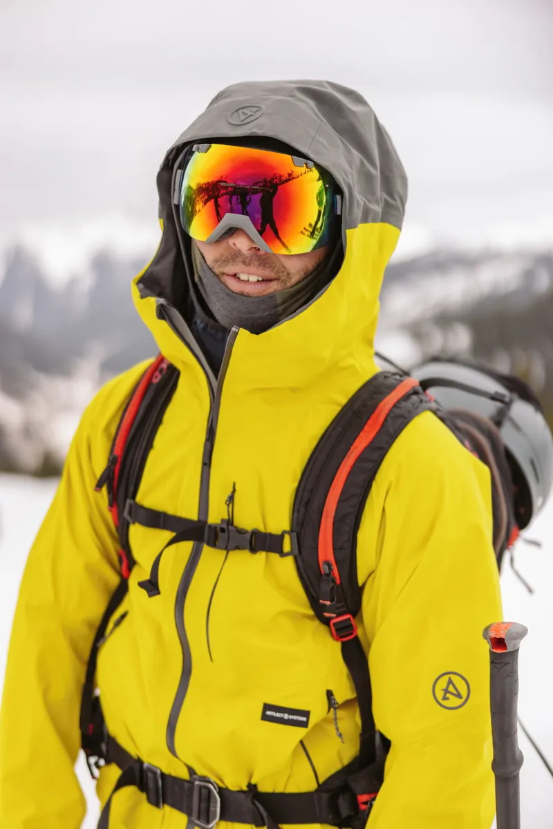 Artilect Mens Shadow Canyon Jacket Hot Spot/Ash-9